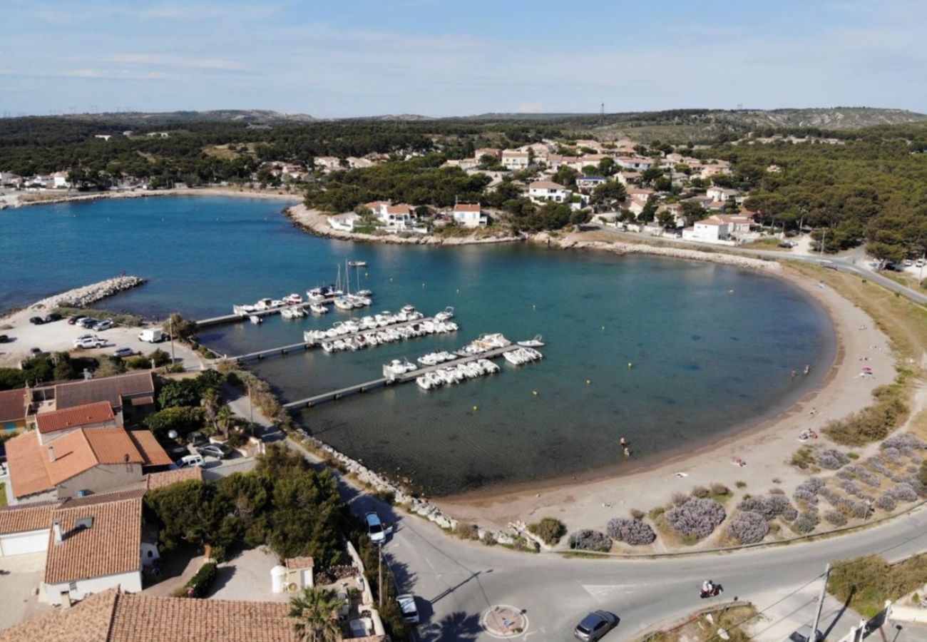 Villa à Martigues - Villa pieds dans la mer de la Côte Bleue