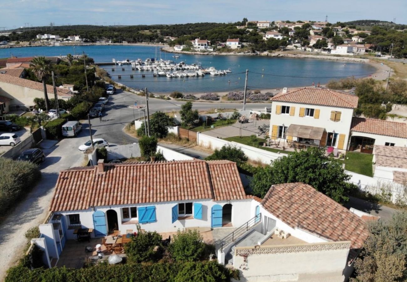 Villa à Martigues - Villa pieds dans la mer de la Côte Bleue